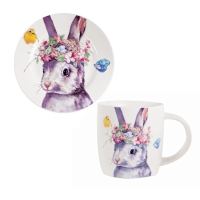 Набір Bunny 19 см + 350 мл